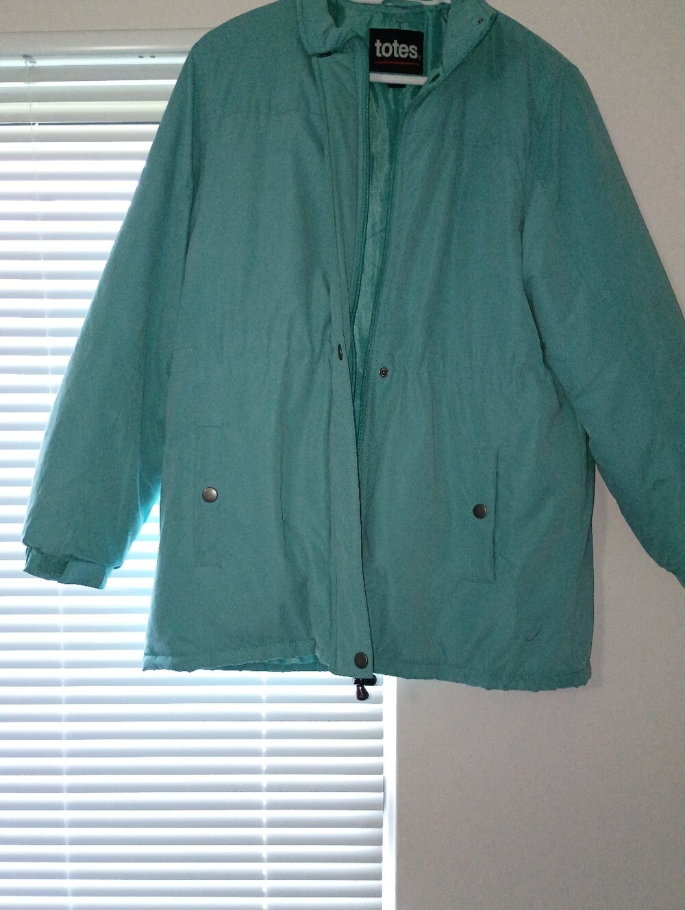 Totes Kids Aqua Hooded Raincoat - Lightweight Water-Resistant Jacket